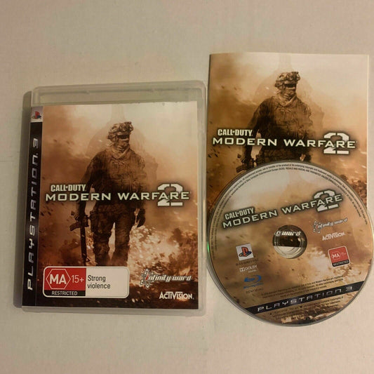 Call of Duty: Modern Warfare 2 - PlayStation 3 PS3 Game Complete with Manual