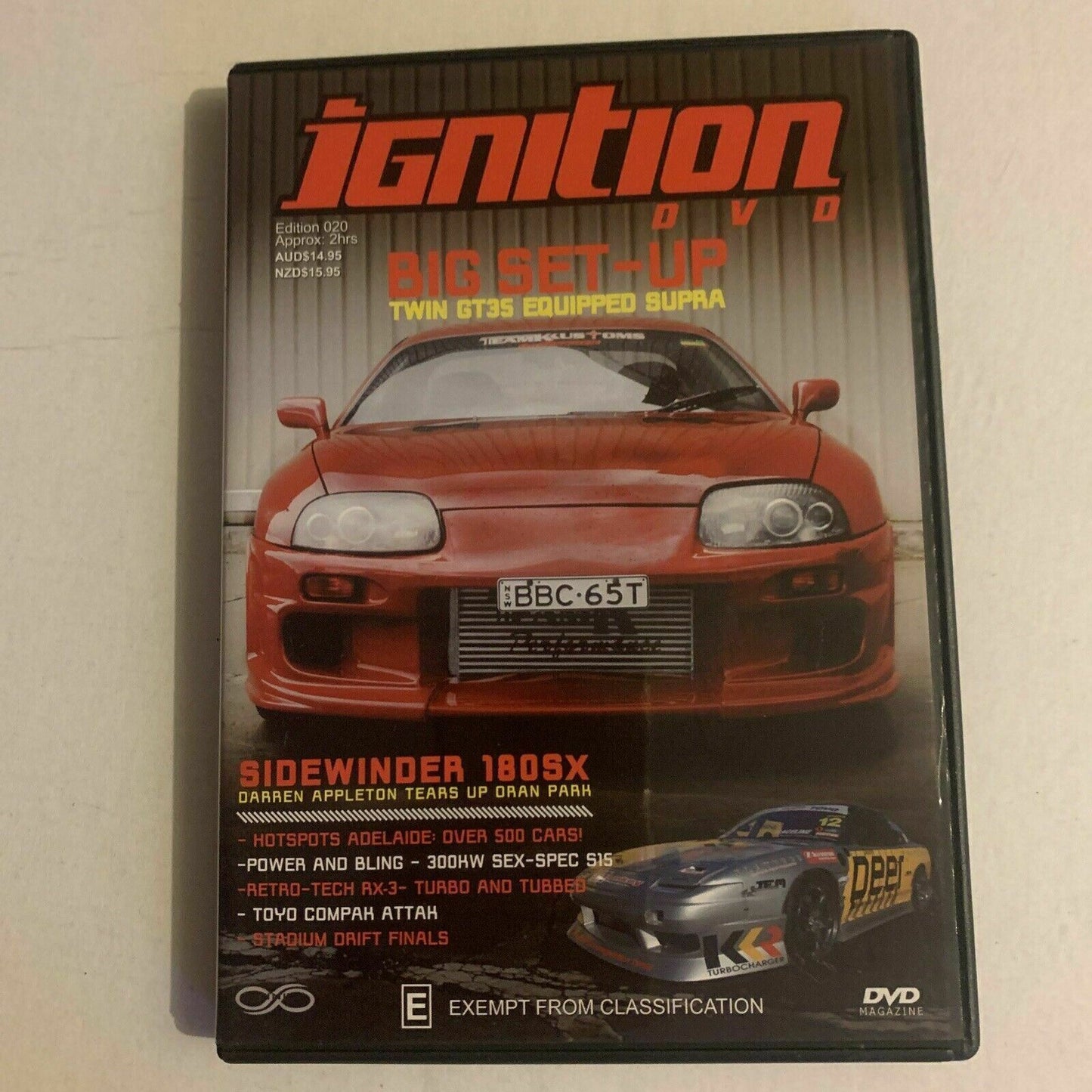 Ignition Edition 020 - Twin GT35 (DVD, 2006) All Regions