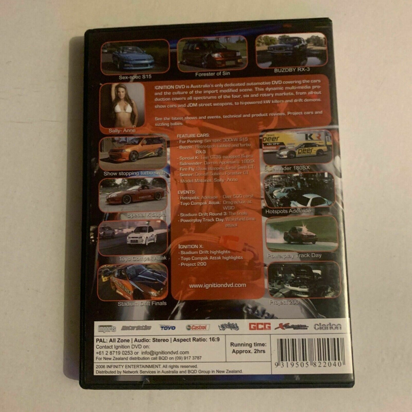 Ignition Edition 020 - Twin GT35 (DVD, 2006) All Regions