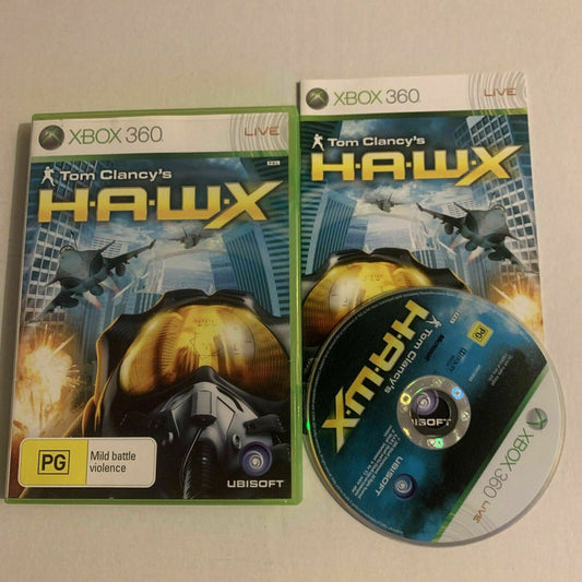 Tom Clancy's HAWX - Microsoft Xbox 360 PAL Game with Manual