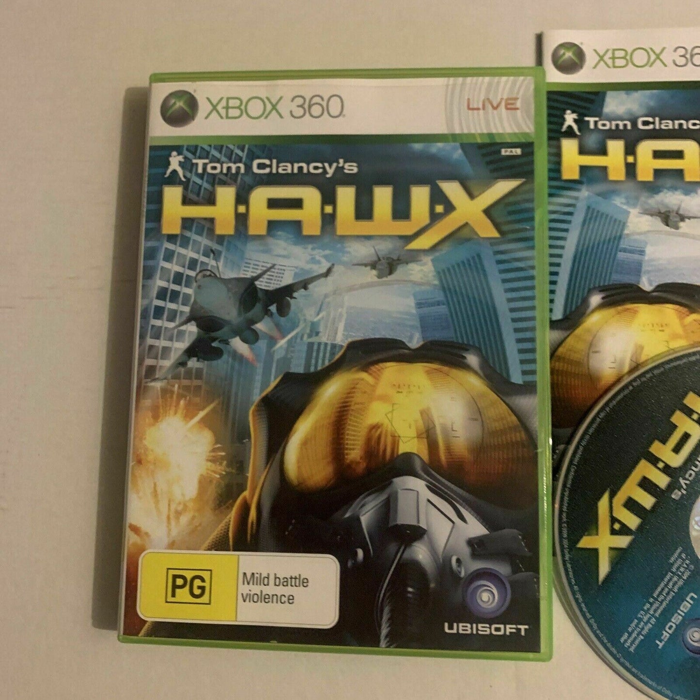 Tom Clancy's HAWX - Microsoft Xbox 360 PAL Game with Manual