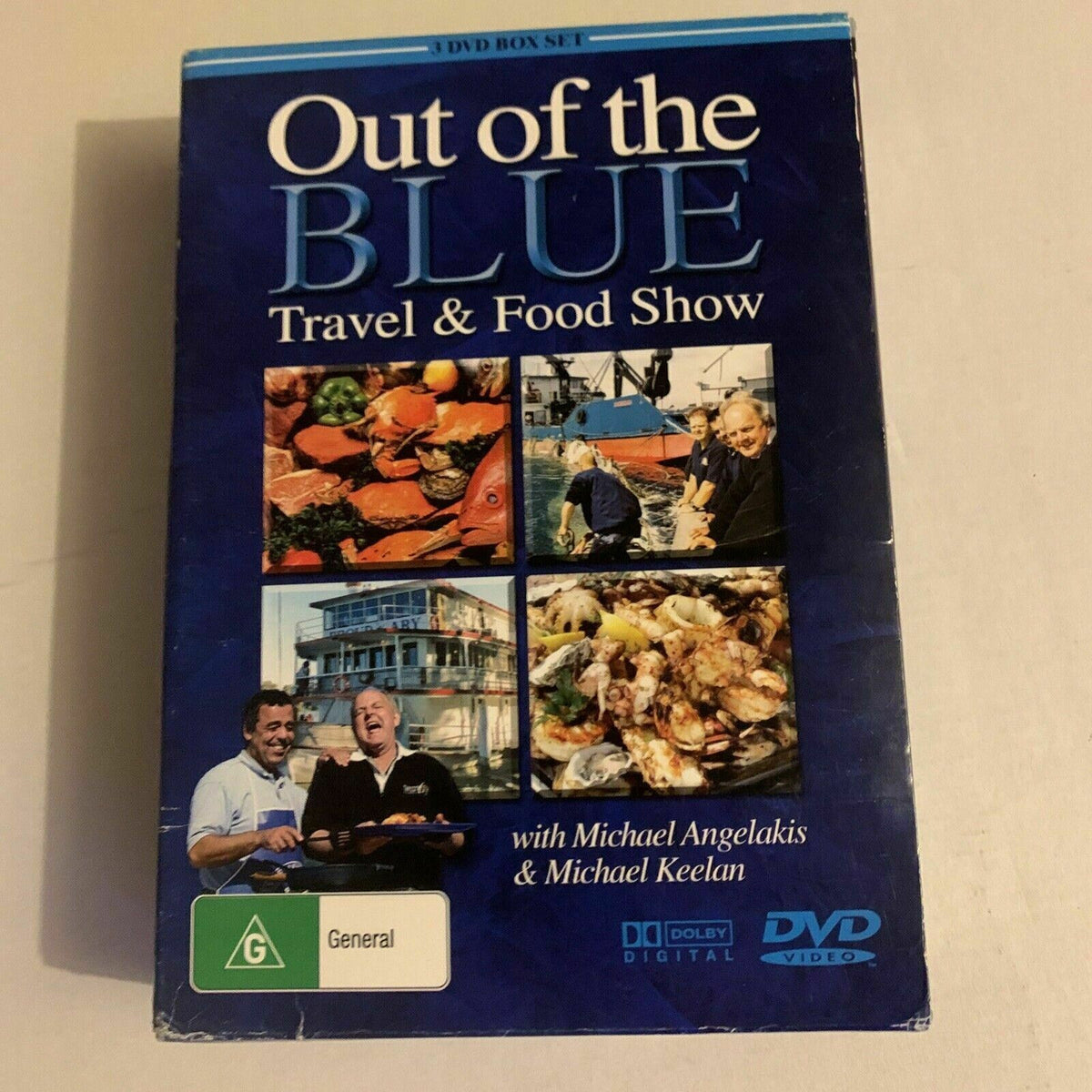 Out of the BLUE Travel & Food Show (DVD,2002) Michael Angelakis, Michael Keenan