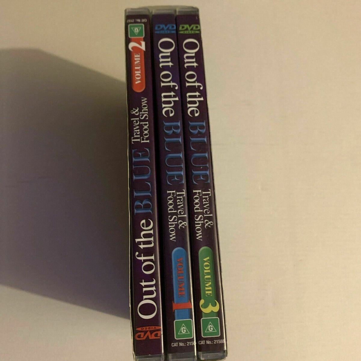 Out of the BLUE Travel & Food Show (DVD,2002) Michael Angelakis, Michael Keenan