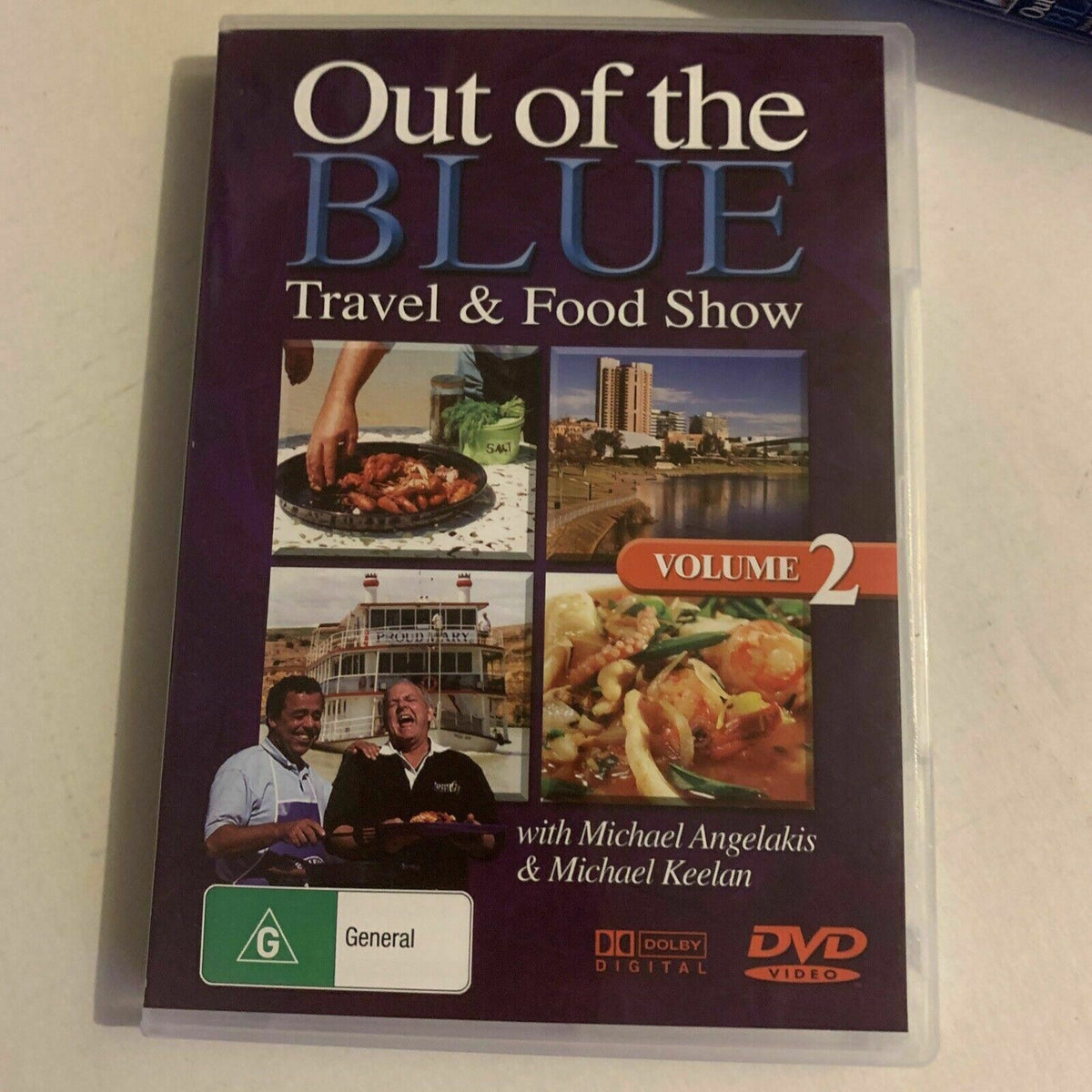 Out of the BLUE Travel & Food Show (DVD,2002) Michael Angelakis, Michael Keenan