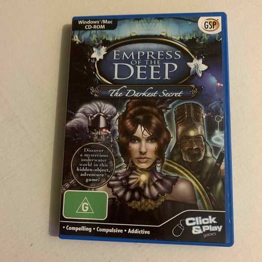 Empress of the Deep: The Darkest Secret - PC Windows / Mac Hidden Object Game