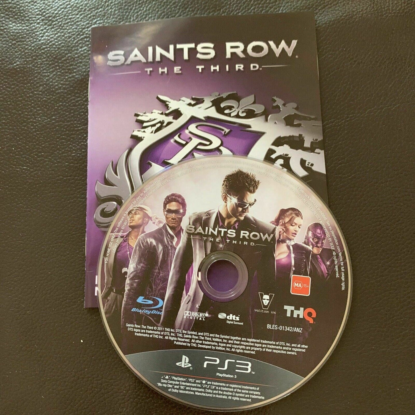 Saints Row: The Third - PS3 PlayStation 3 Game Complete with manual