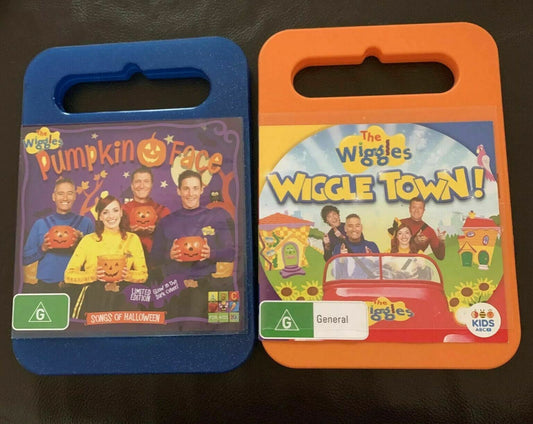 The Wiggles - Wiggle Town & Pumpkin Face (DVD, 2-Disc) Region 4