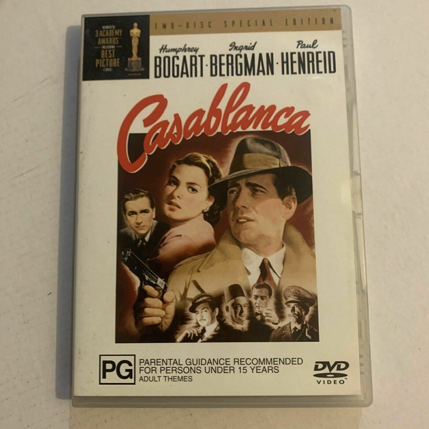 Casablanca - Special Edition (DVD, 1942, 2-Disc) Humphrey Bogart, Ingrid Bergman