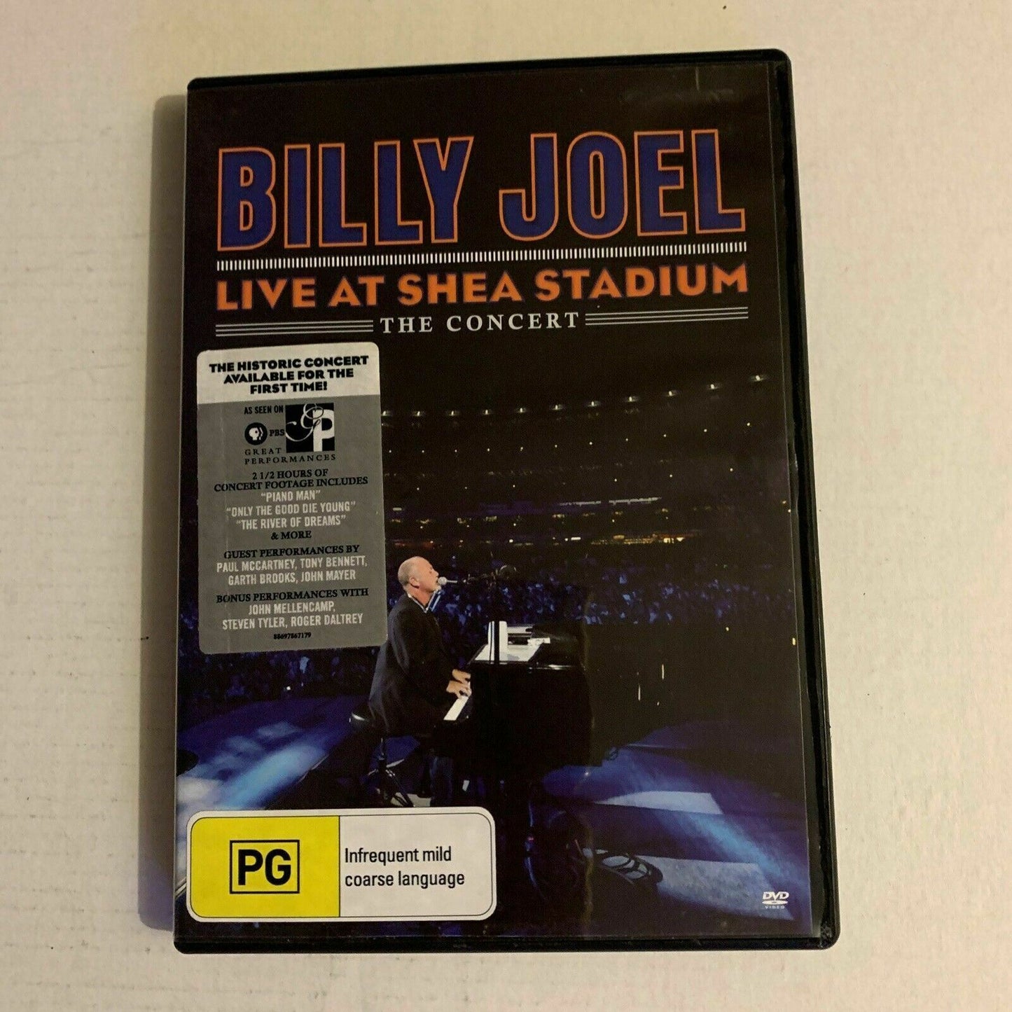 Billy Joel - Live at Shea Stadium: The Concert (DVD, 2011) All Regions