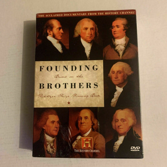 *New Sealed* The History Channel - The Founding Fathers (DVD, 2002) Region 1