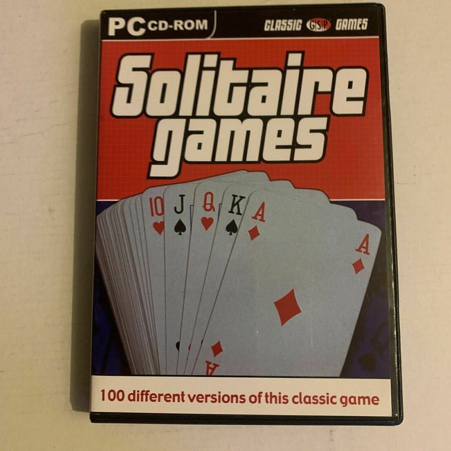 100 Versions Of Solitaire Games - PC CDROM Windows Game