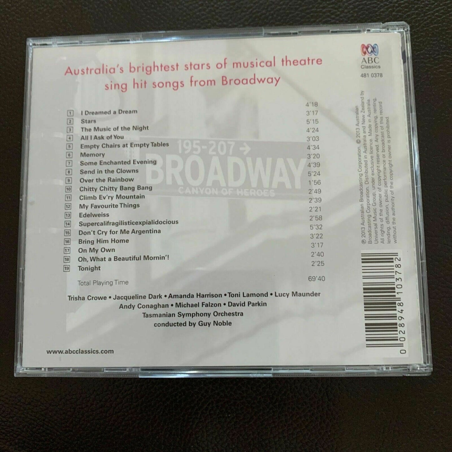 Magic of the Voice the: Classic Opera Choruses & Broadway Favourite (CD, 2-Disc)