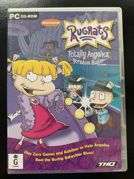 Rugrats: Totally Angelica Boredom Busters - PC CD-ROM Windows 2001 Nickelodeon