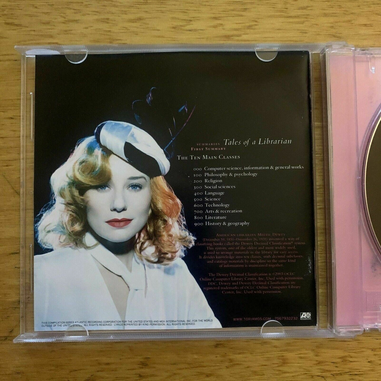 Tori Amos – A Tori Amos Collection - Tales Of A Librarian (CD, 2003, Atlantic)