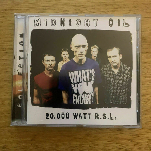 Midnight Oil ‎– 20,000 Watt R.S.L. (CD, 1997, Columbia)