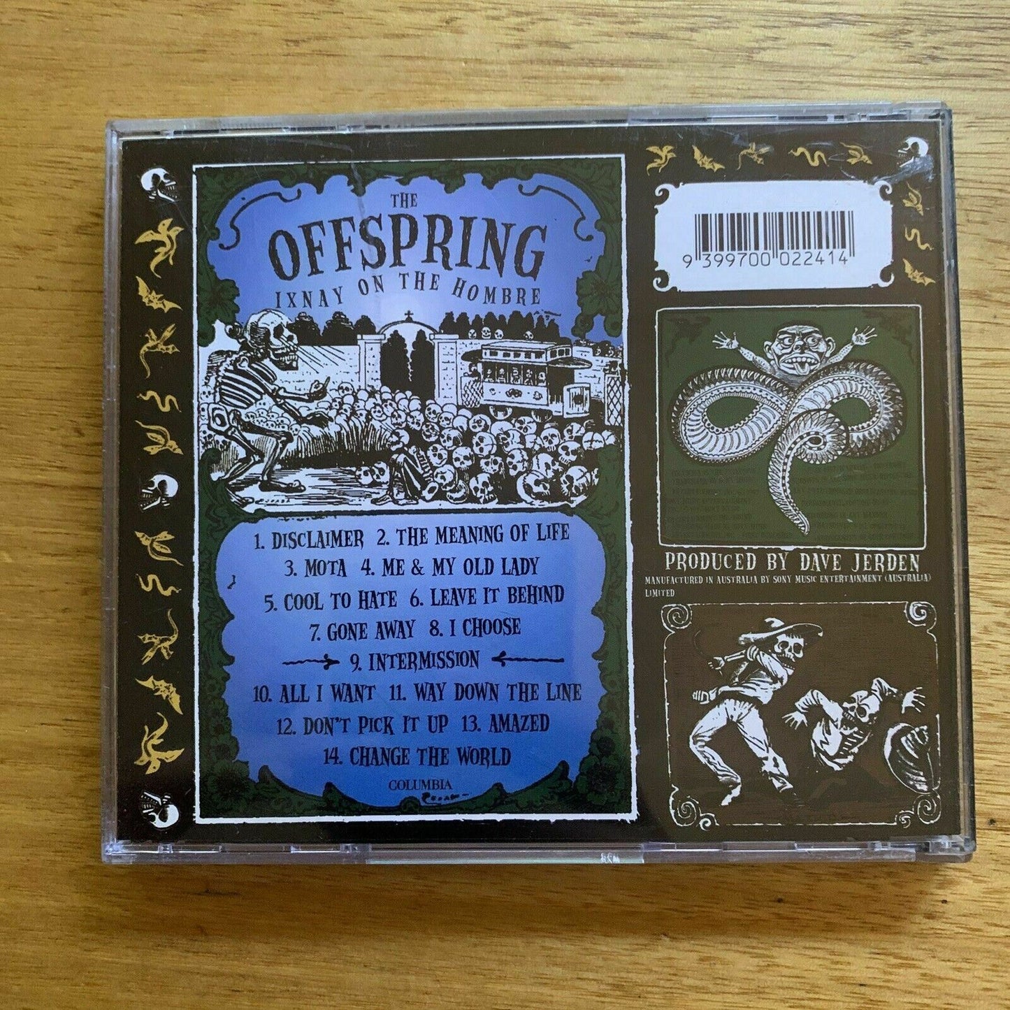 The Offspring - Ixnay On The Hombre (CD, 1996) Album