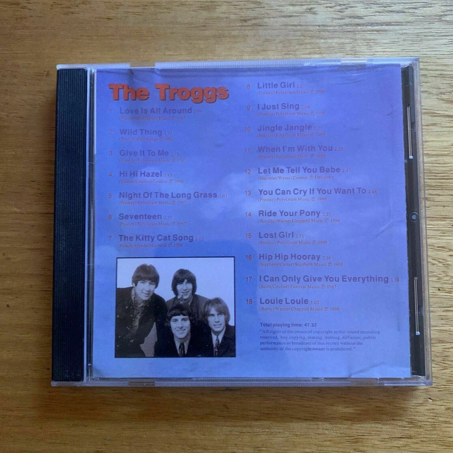 The Troggs - Love Is All Around (CD, Album) 1995