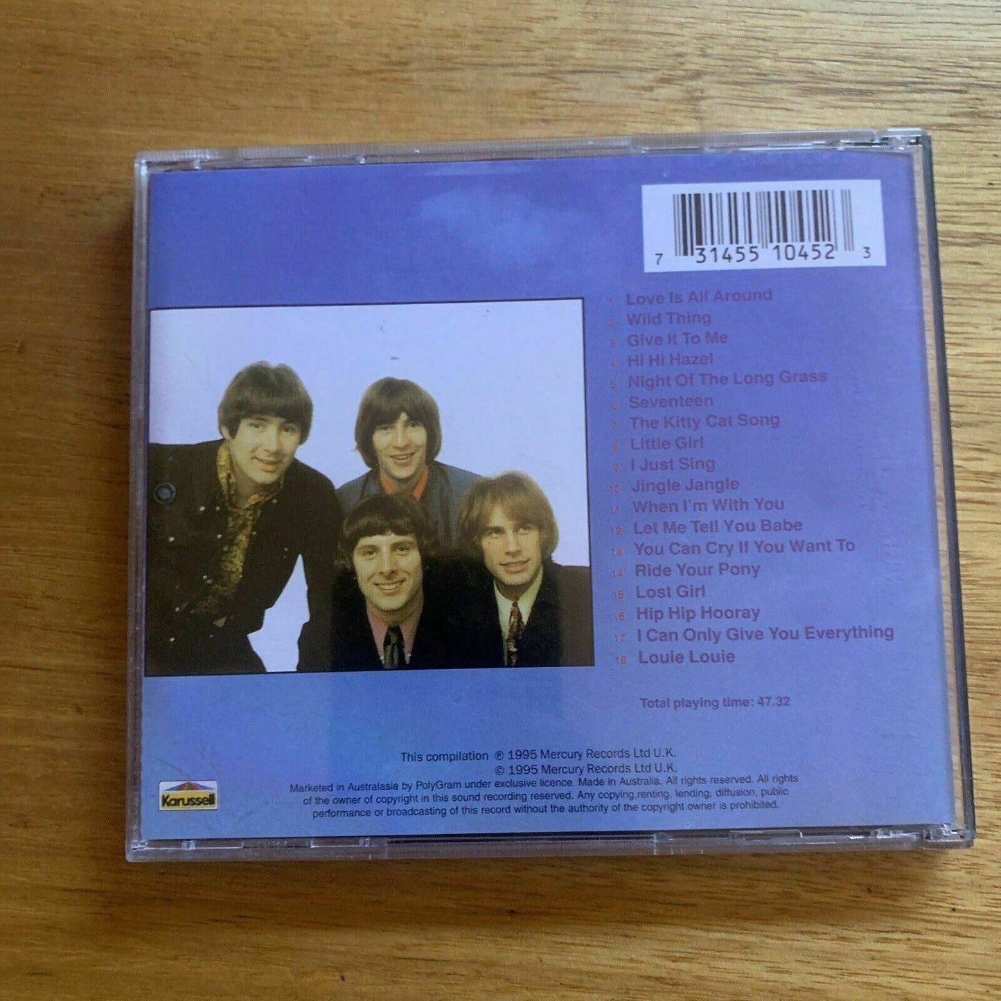 The Troggs - Love Is All Around (CD, Album) 1995