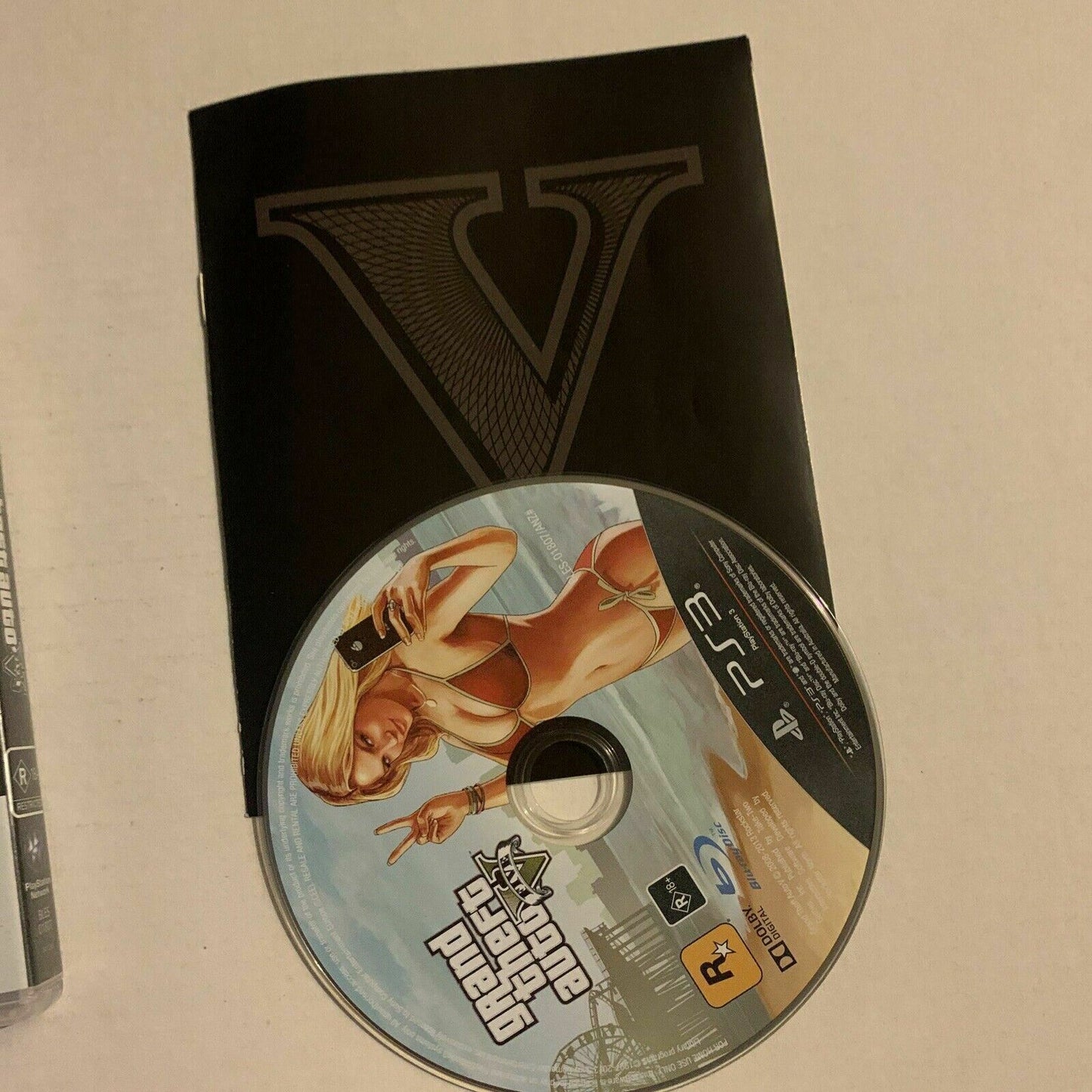 Grand Theft Auto V - PlayStation 3 PS3 Game with Manual