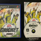 Cricket 2002 - Playstation 2 PAL Game with Manual