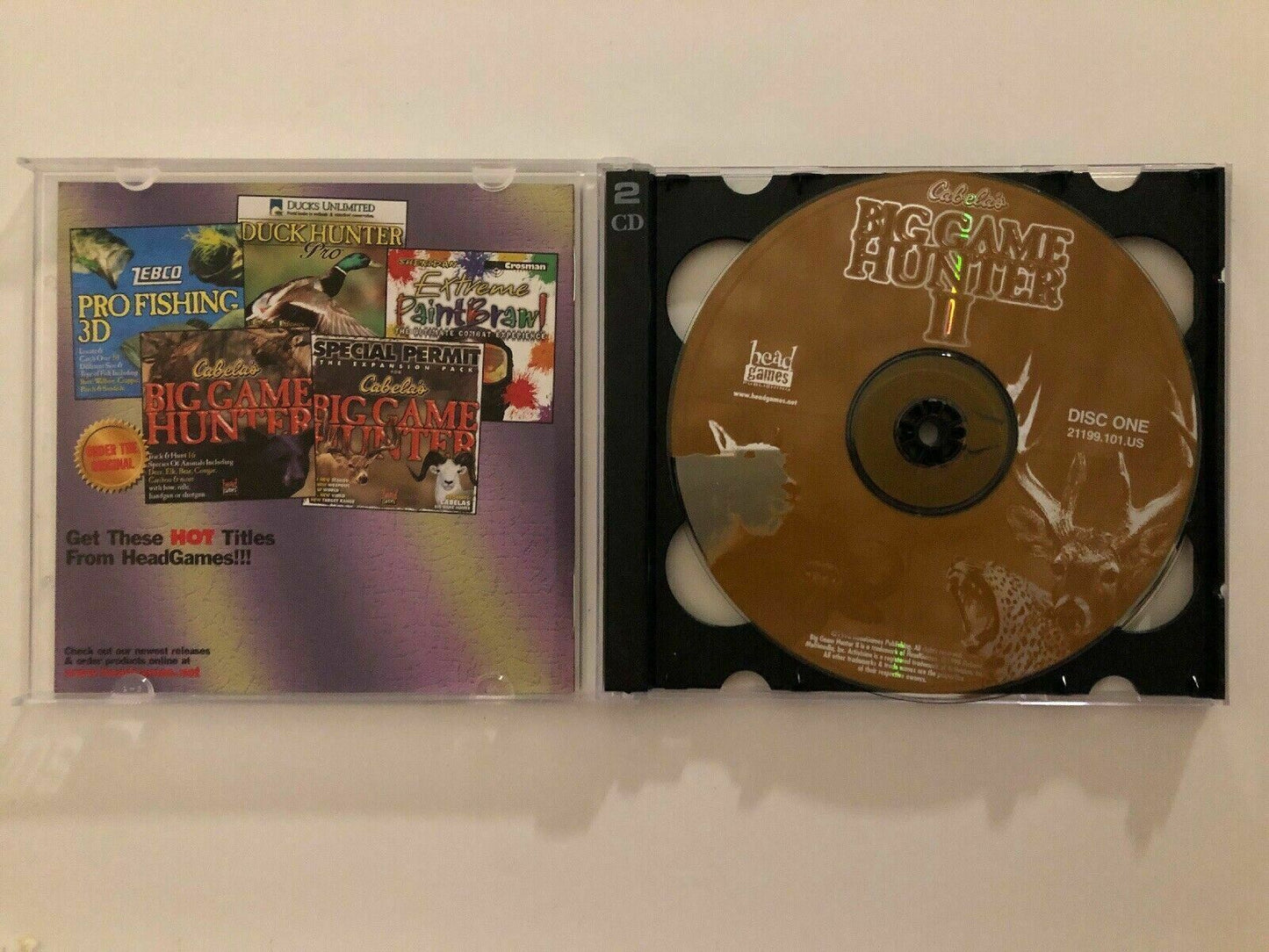 Big Game Hunter 2 - PC Windows 1998 CD-ROM Activision Hunting Shooter Game