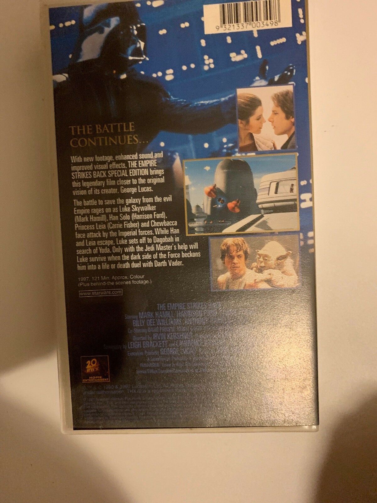 Star Wars : The Empire Strikes Back - Special Edition VHS PAL