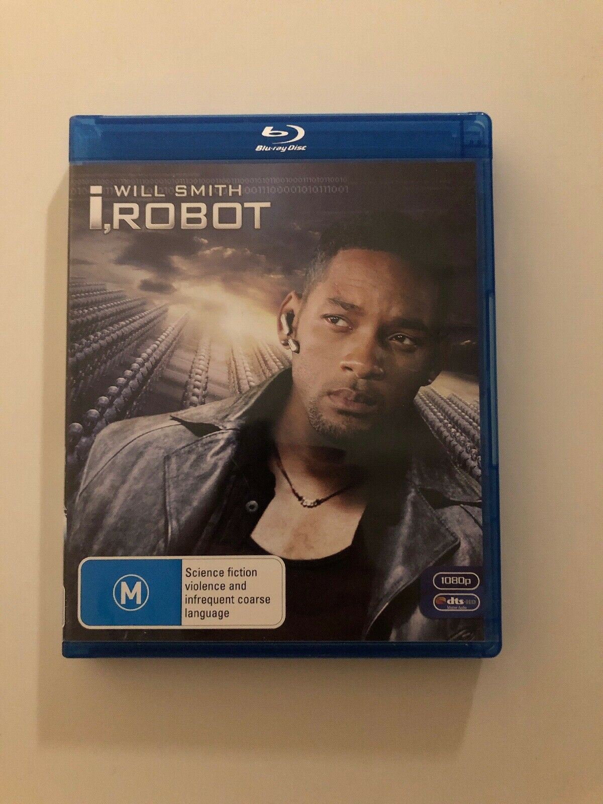 I, Robot (Blu-ray, 2008, 2-Disc Set) Will Smith, Bridget Moynahan. Region B