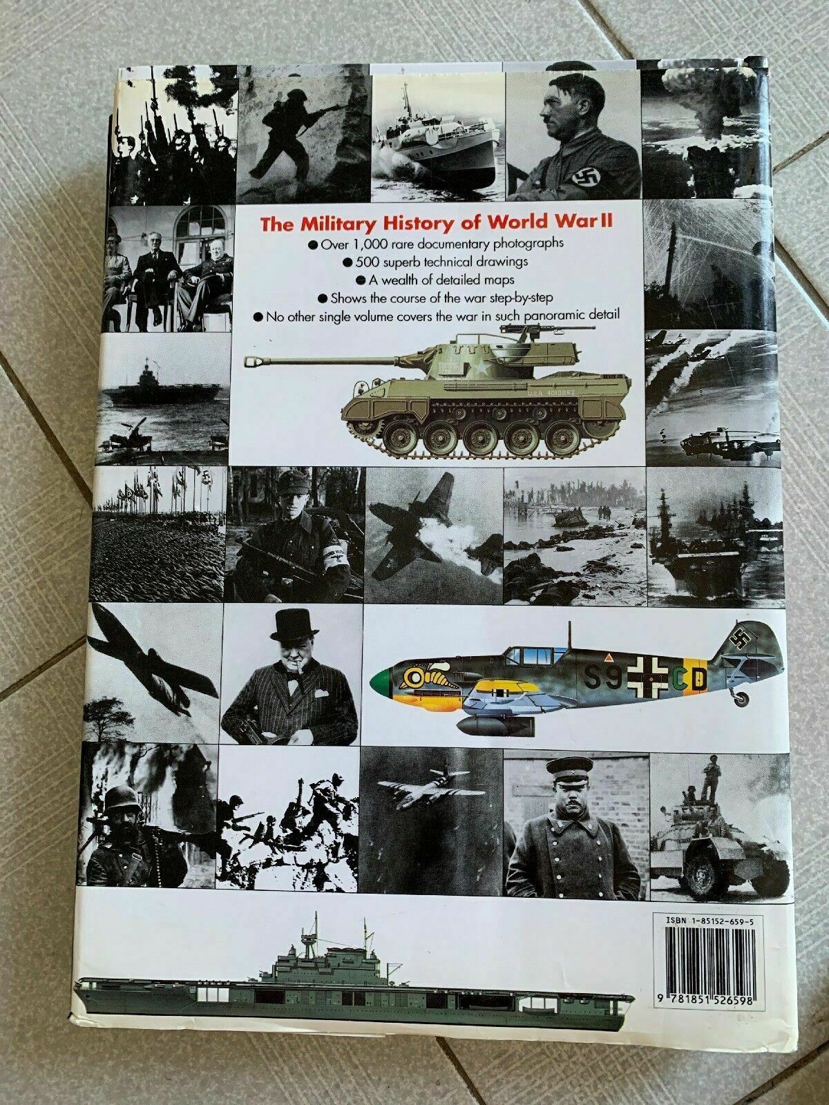 The Military History of World War II Book - Overview of weapons of WWII