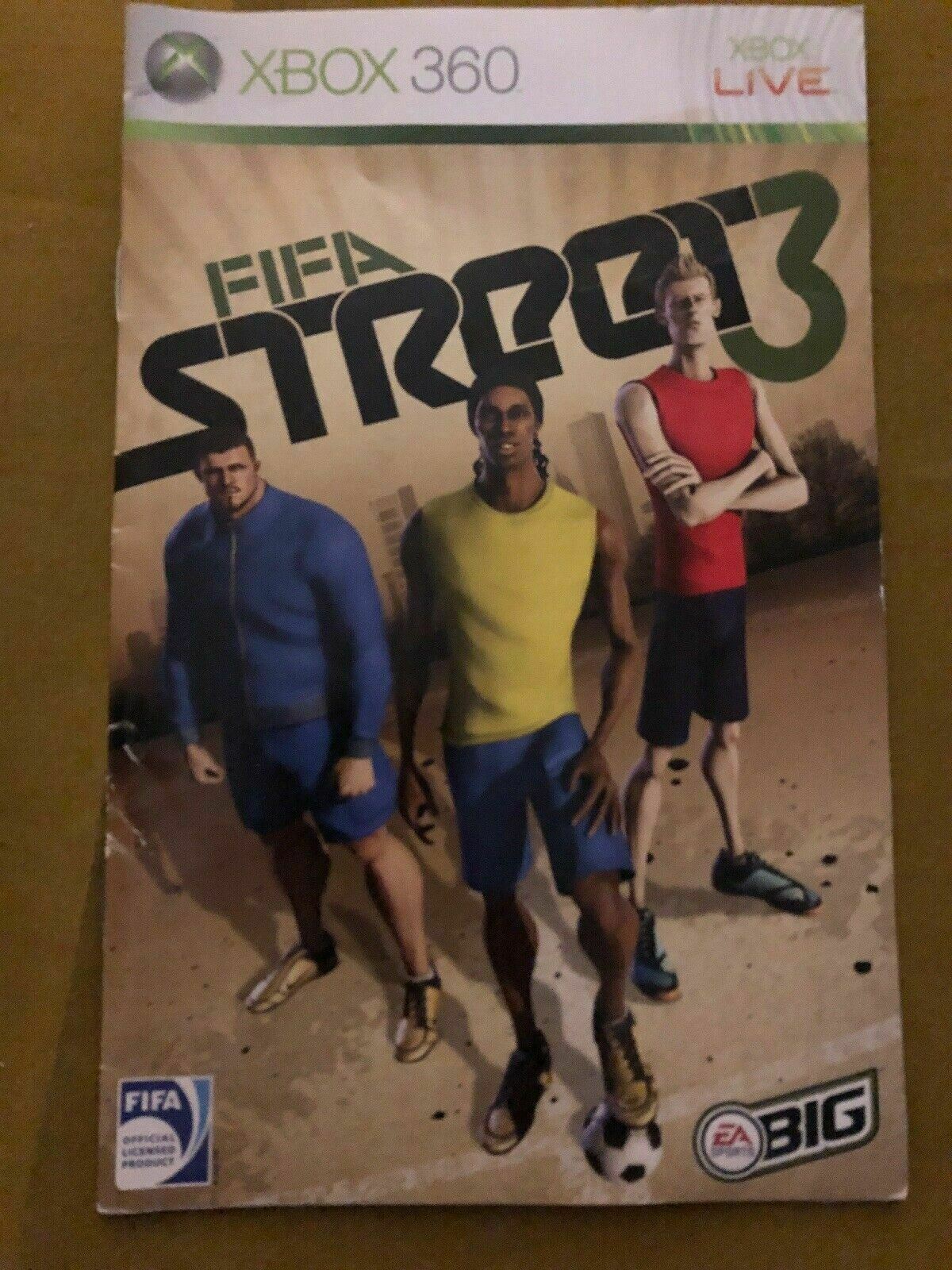 FIFA Street 3 - Microsoft XBOX 360 PAL Game Complete with Manual