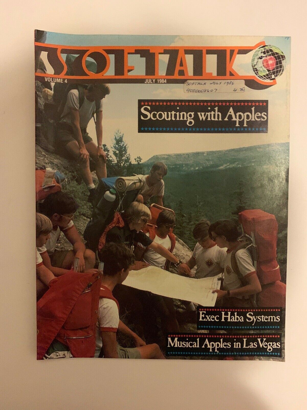 Vintage Apple Softalk Magazine July 1984 Volume 4 Scouting With Apples Computer