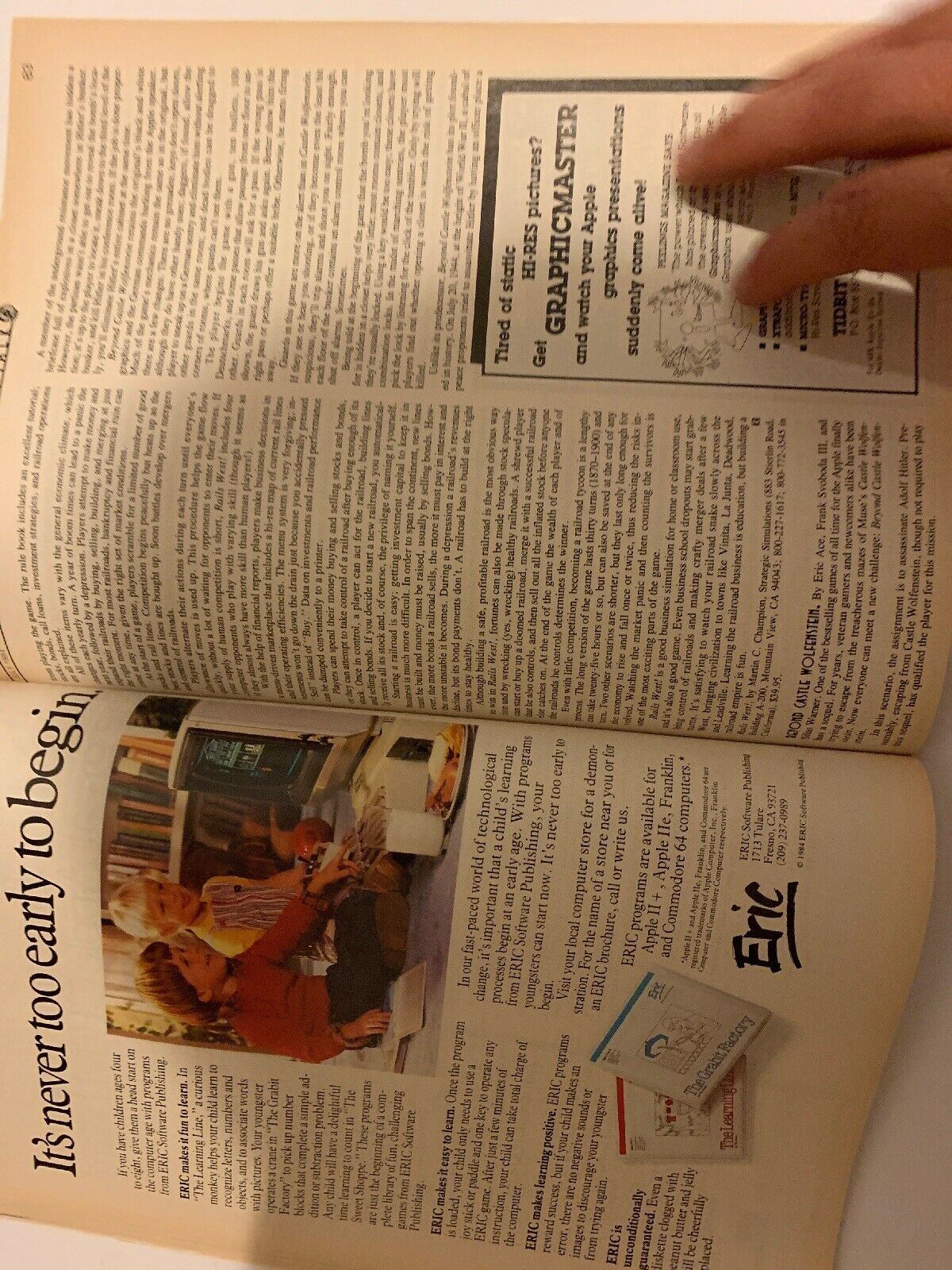 Vintage Apple Softalk Magazine July 1984 Volume 4 Scouting With Apples Computer