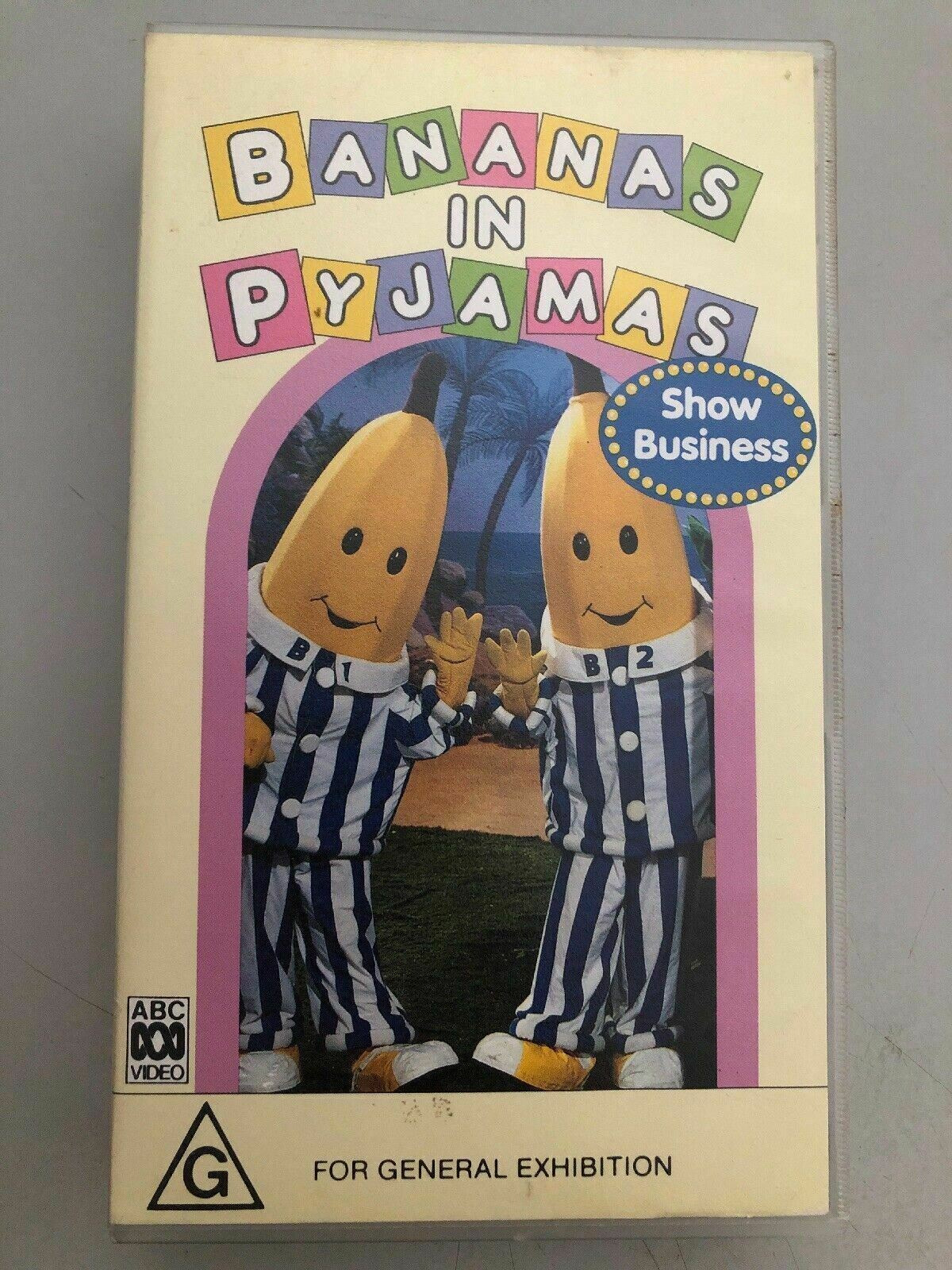 Bananas in Pyjamas - Show Business  VHS PAL Video