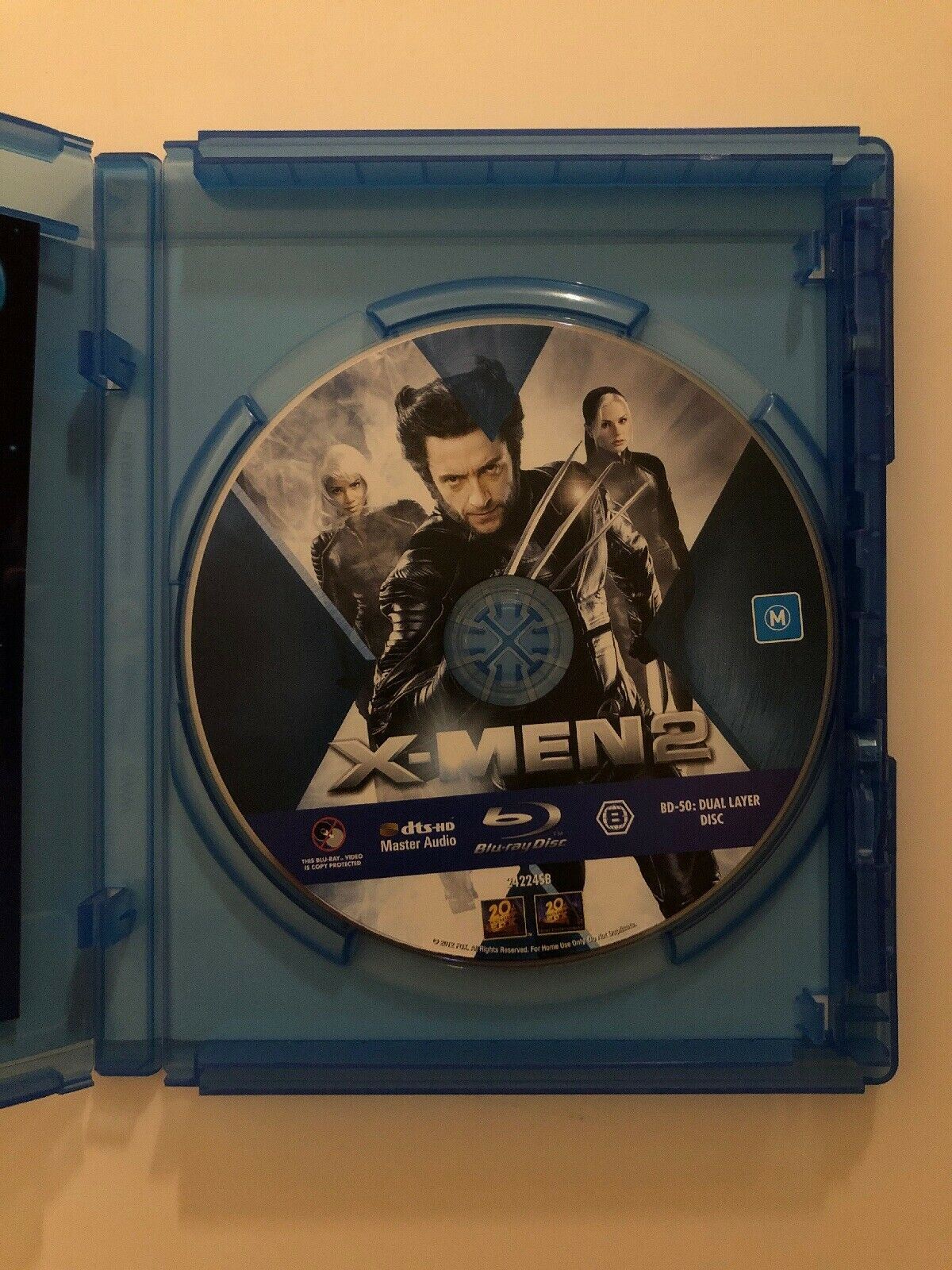 X-MEN 2 (Blu-ray, 2003) Patrick Stewart, Hugh Jackman, Ian McKellen. Region B