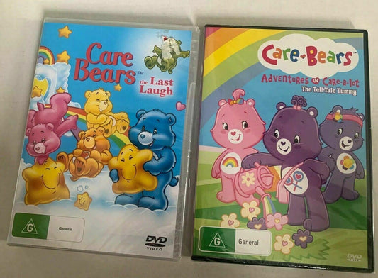 *New Sealed* Care Bears - Adventures in Care-A-Lot & The Last Laugh (DVD,2-Disc)