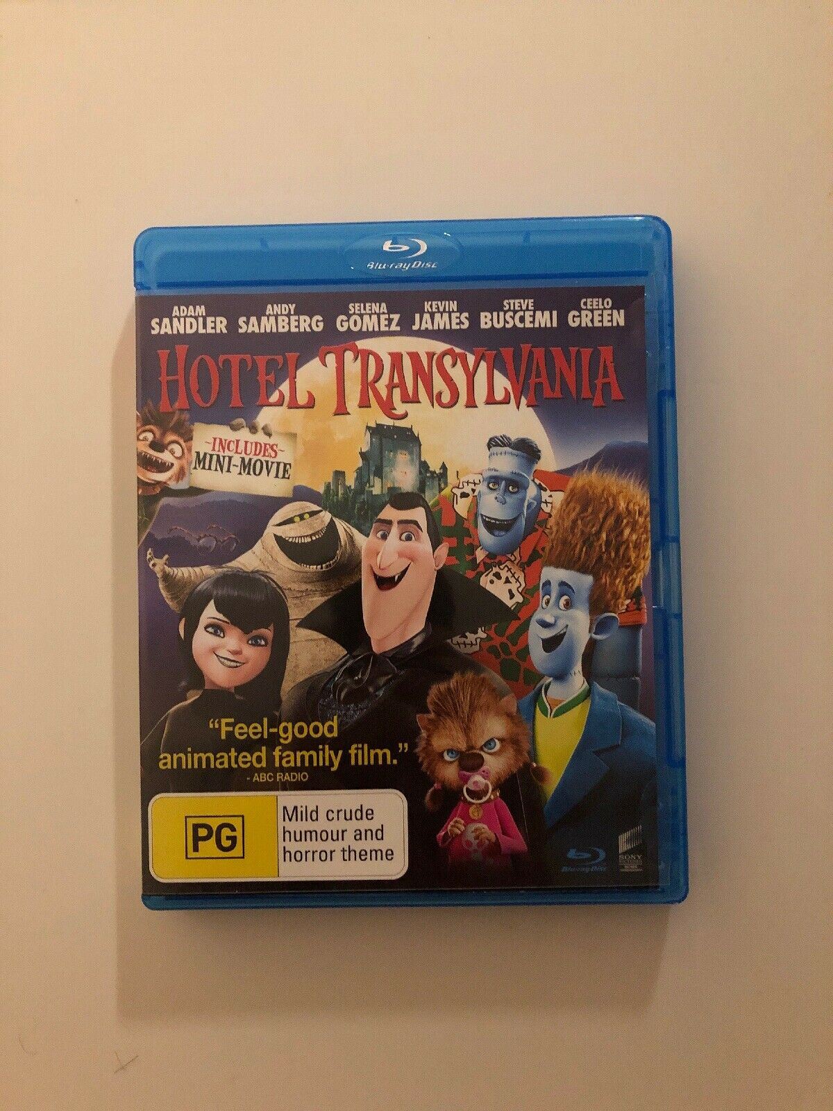 Hotel Transylvania (Blu-ray, 2012) Adam Sandler, Selena Gomez. Region B