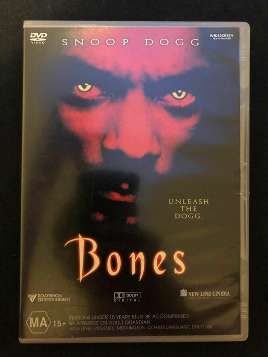 Bones (DVD, 2001) Snoop Dogg, Michael Weiss, Pam Grier. Region 4