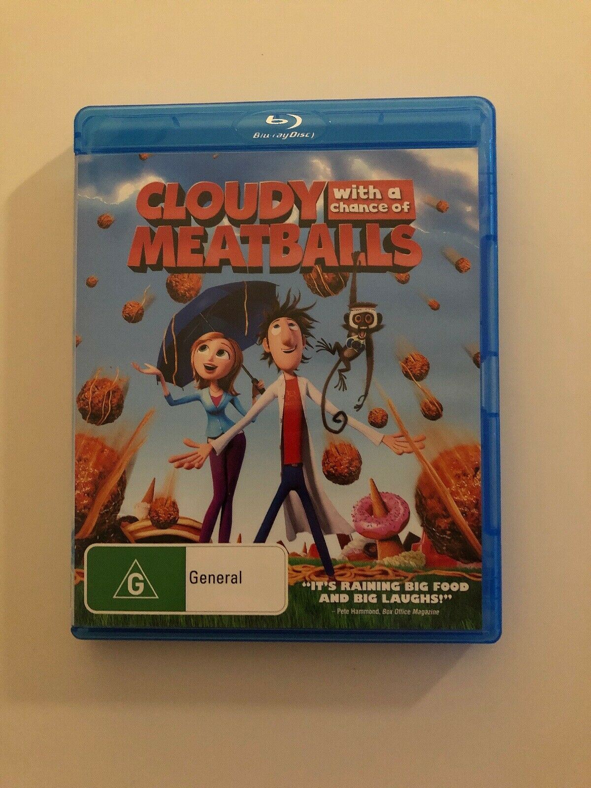Cloudy With A Chance Of Meatballs (Blu-ray, 2009) Bruce Campbell, James Caan