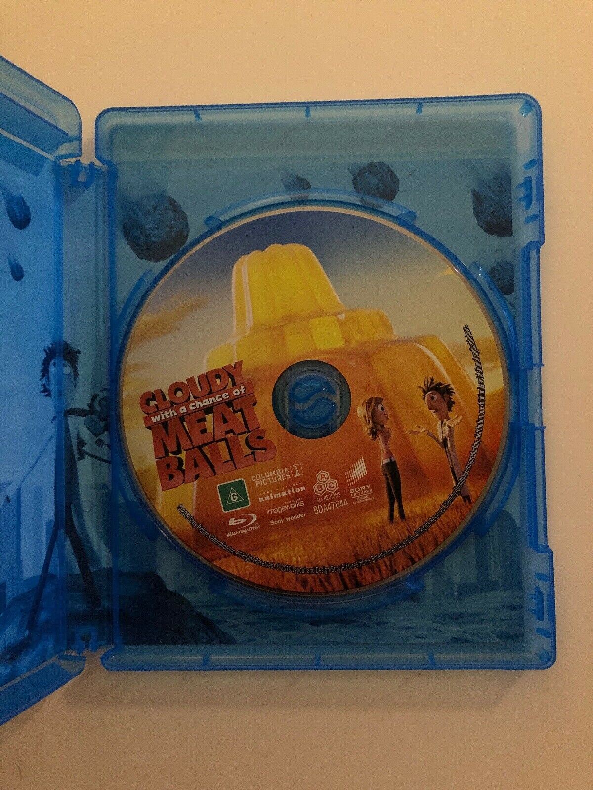 Cloudy With A Chance Of Meatballs (Blu-ray, 2009) Bruce Campbell, James Caan