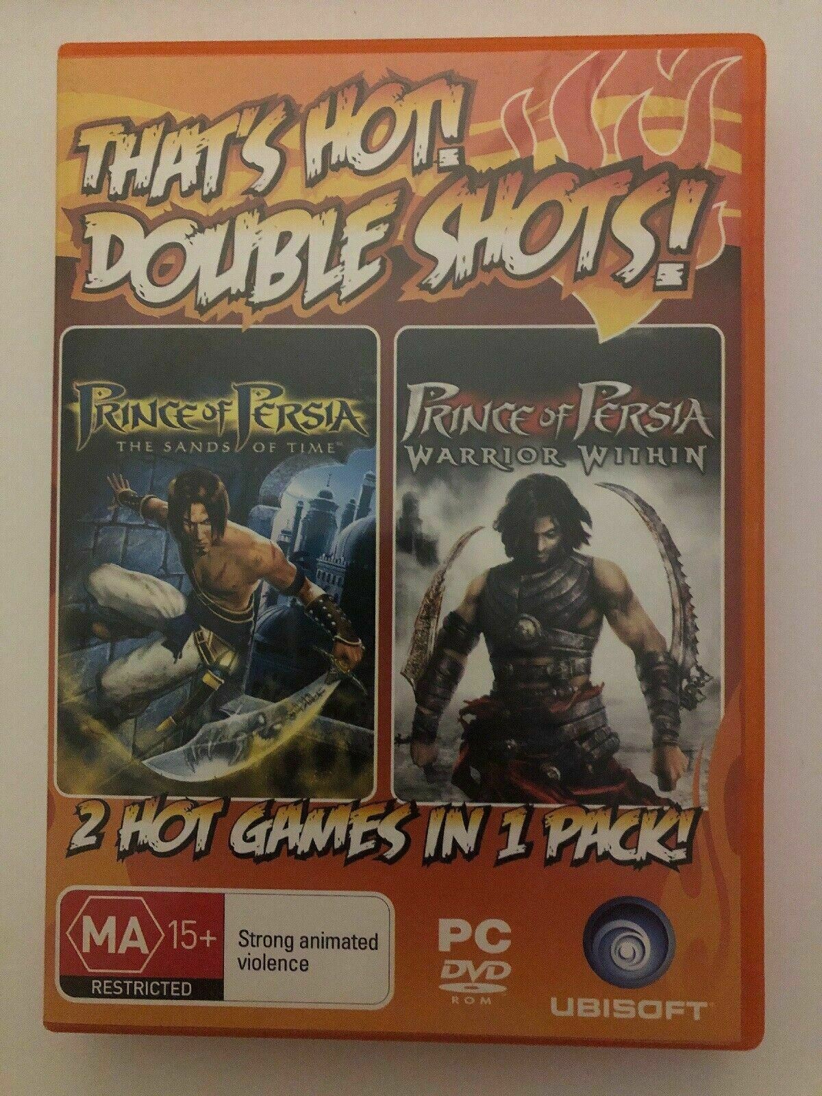 2x Prince Of Persia: Sands Of Time & Warrior - PC Windows Games Action Adventure