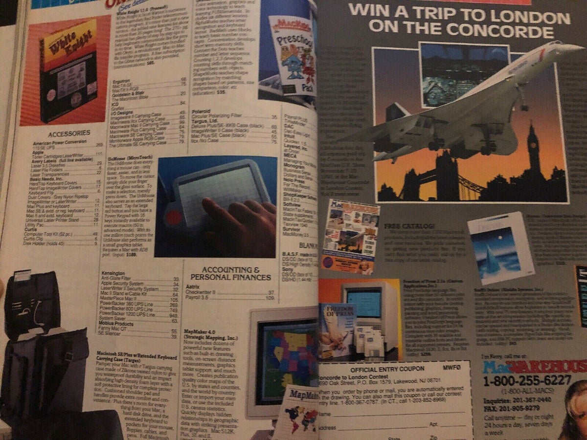Macworld June 1990 Vintage Apple Magazine: 3D Rendering On The Mac Computer