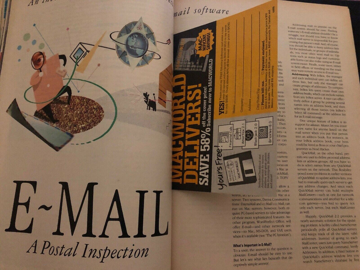 Macworld June 1990 Vintage Apple Magazine: 3D Rendering On The Mac Computer