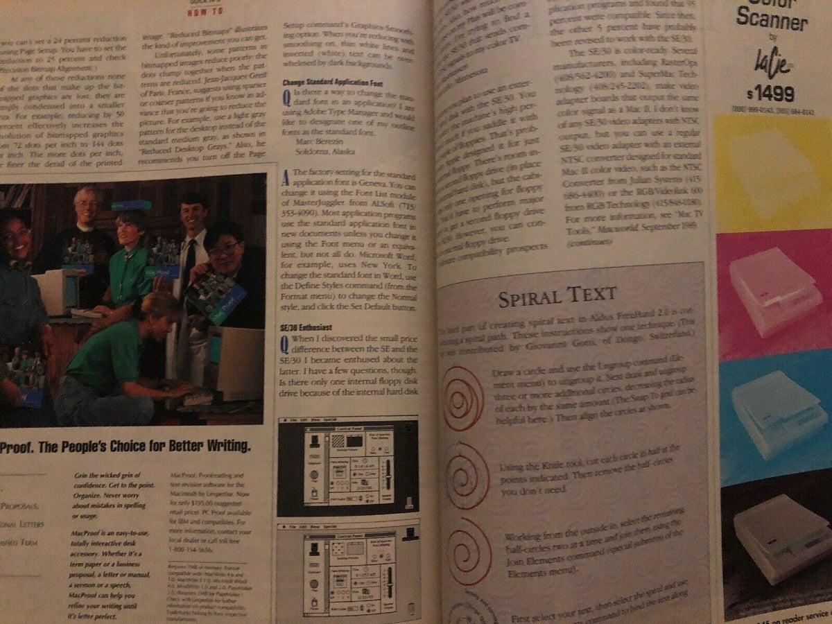 Macworld June 1990 Vintage Apple Magazine: 3D Rendering On The Mac Computer