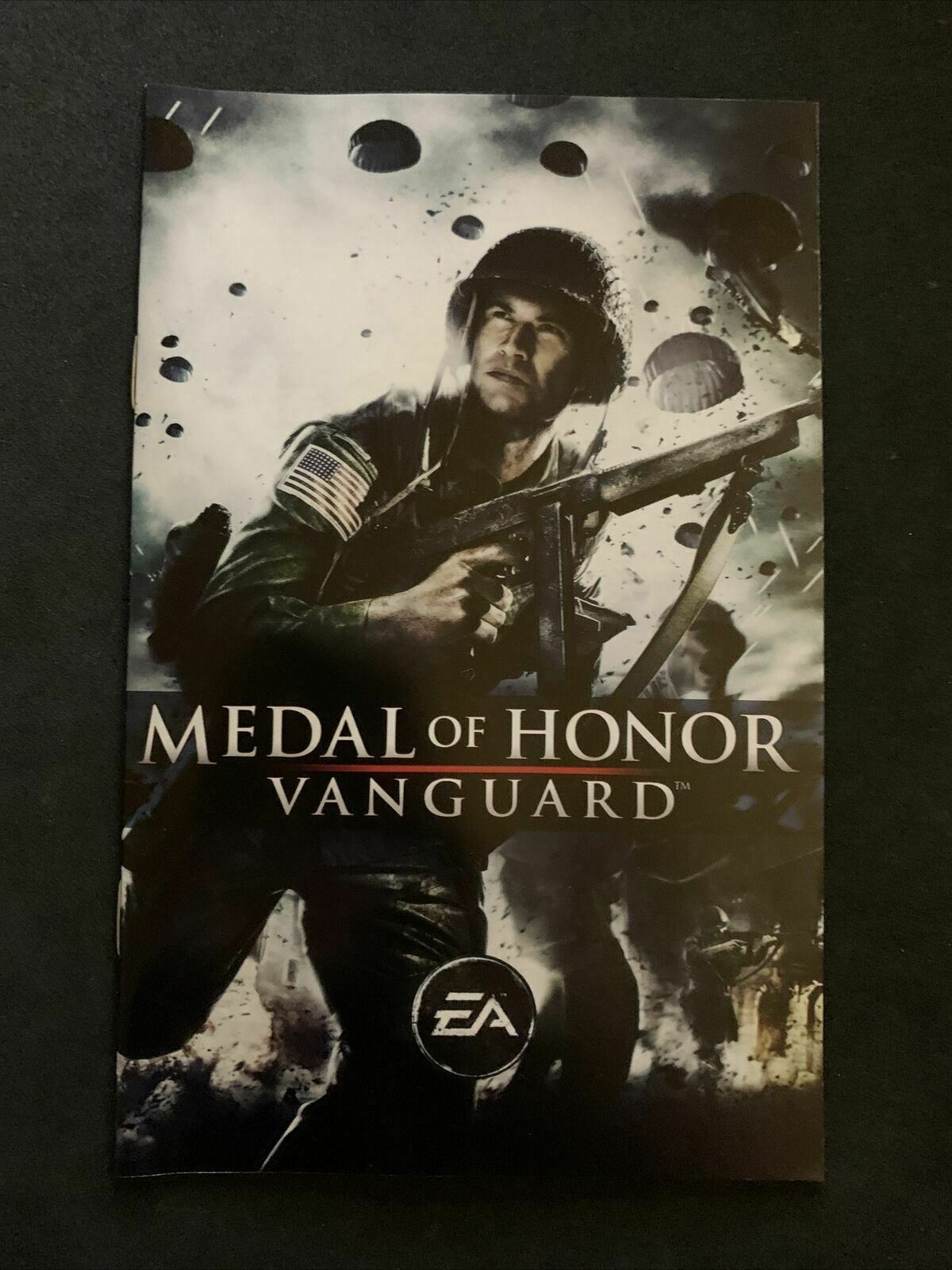 Medal of Honor: Vanguard - PlayStation PS2 PAL Game with Manual