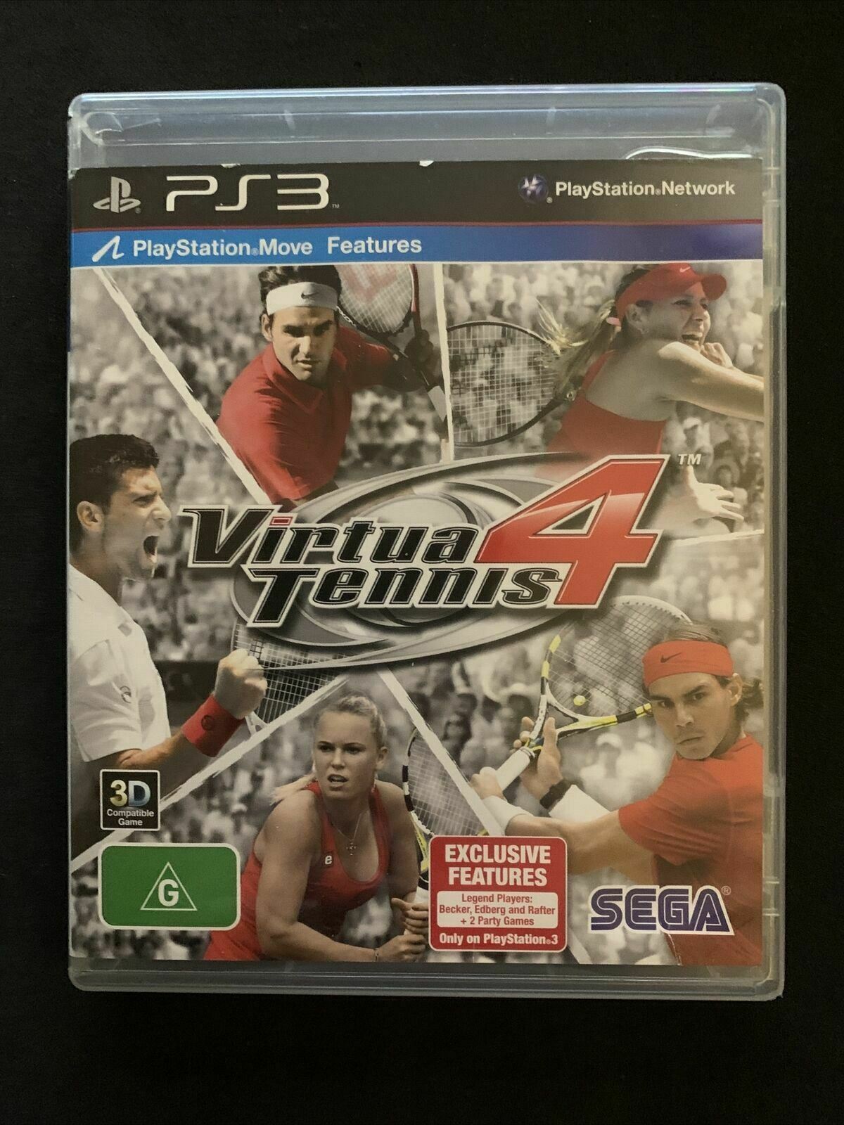 Virtua Tennis 4 - PlayStation PS3 Game