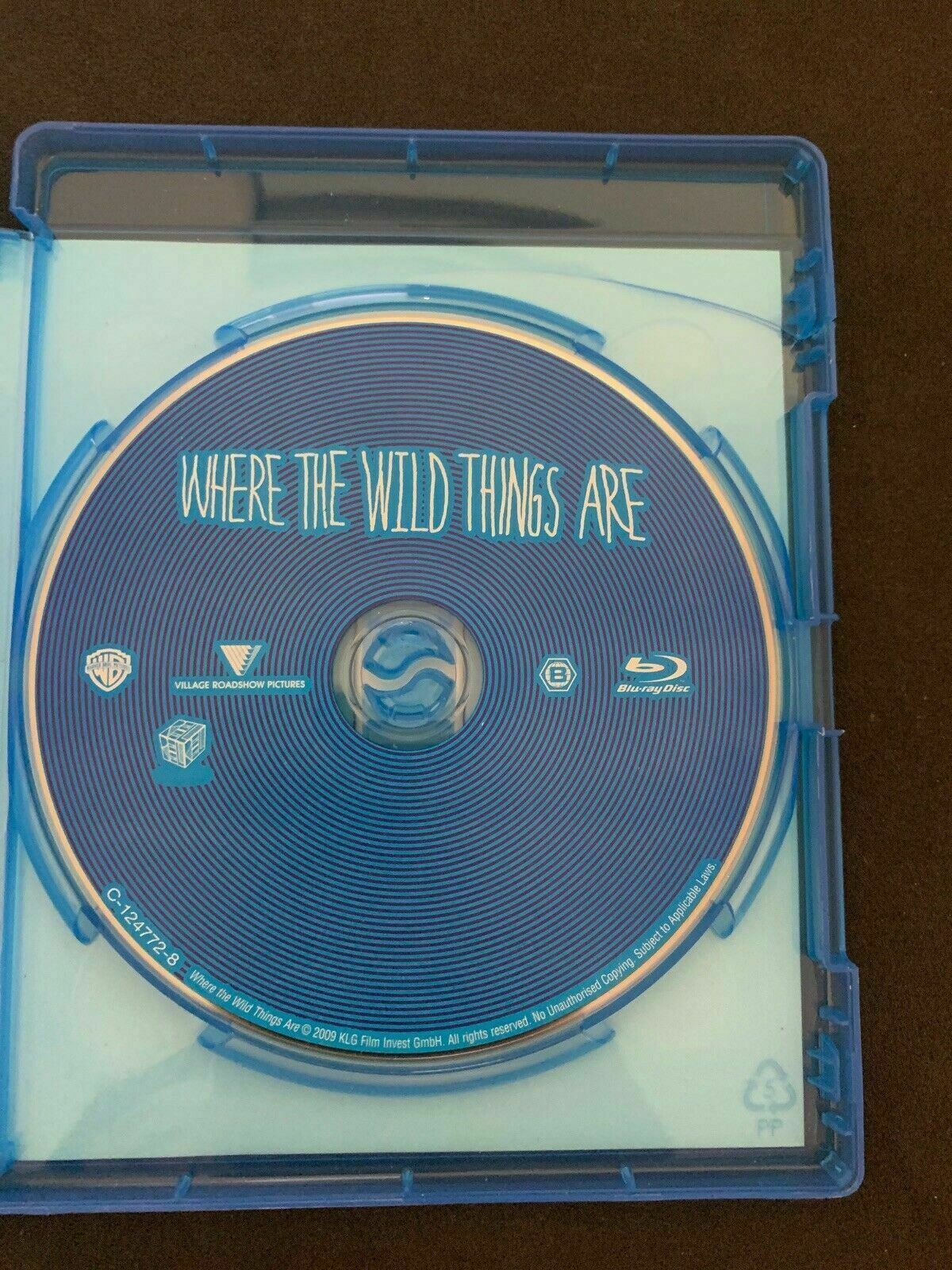 Where The Wild Things Are (Blu-ray, 2009) Spike Jonze Film. Region B