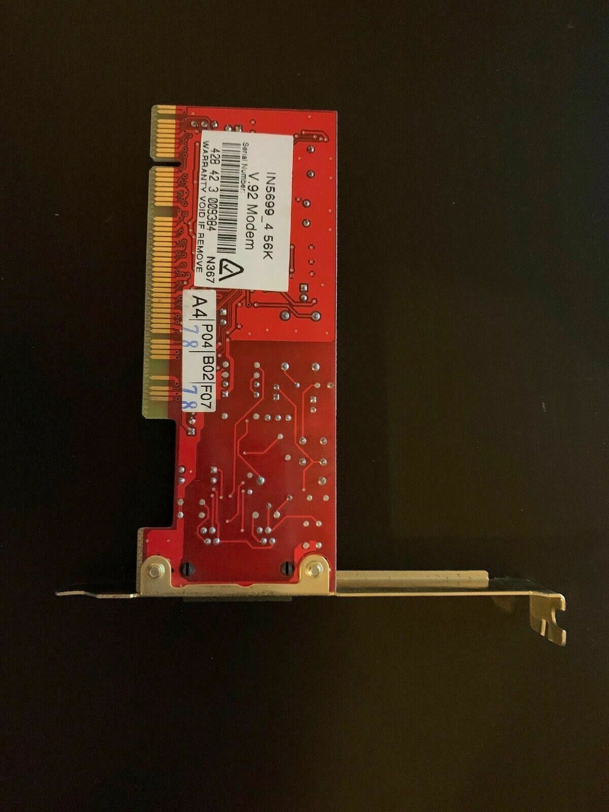 Netcomm IN5699_4 56K V.92 internal PCI modem