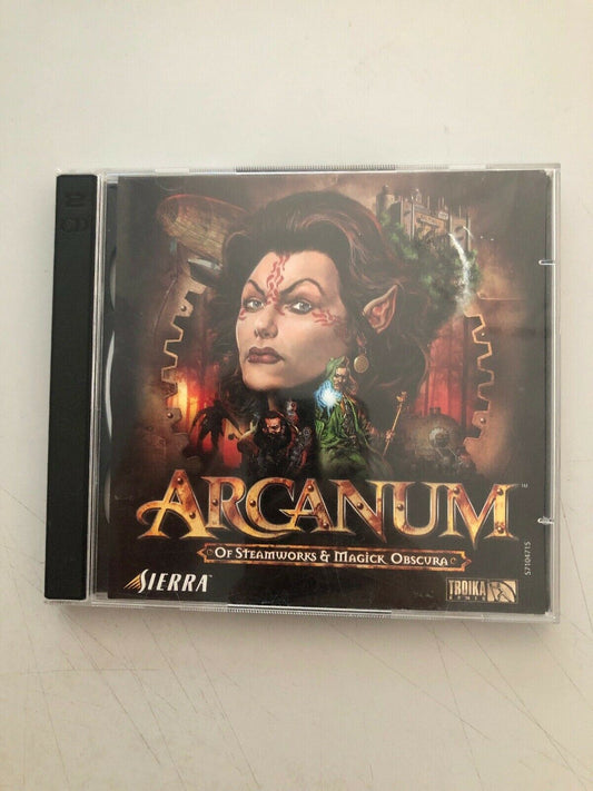 Arcanum Of Steamworks & Magick Obscura - PC Windows  2001 Action Adventure Game
