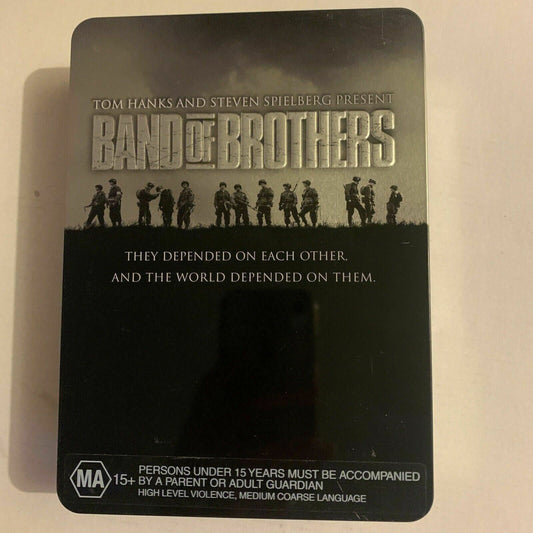 Band Of Brothers - The Complete Series SteelBook Edition (DVD, 2001) Region 4,2