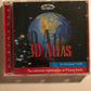 3D Atlas 1995 PC Windows 95 CD-ROM Reference Map Educational Geography Software