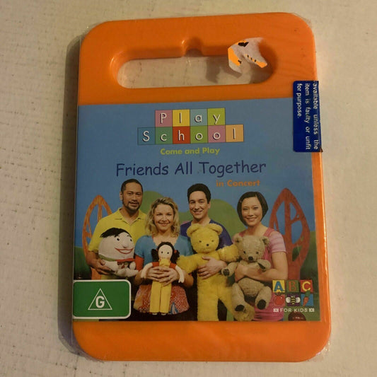 *New Sealed* Play School - Friends All Together In Concert (DVD, 2005) Region 4